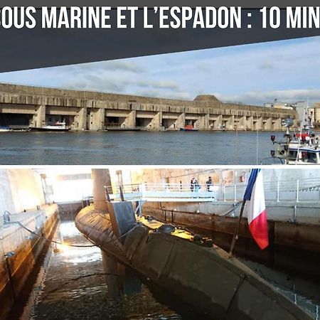 La Deferlante - Hyper Centre - Parking Prive - 300 M Plage Saint-Nazaire  Luaran gambar