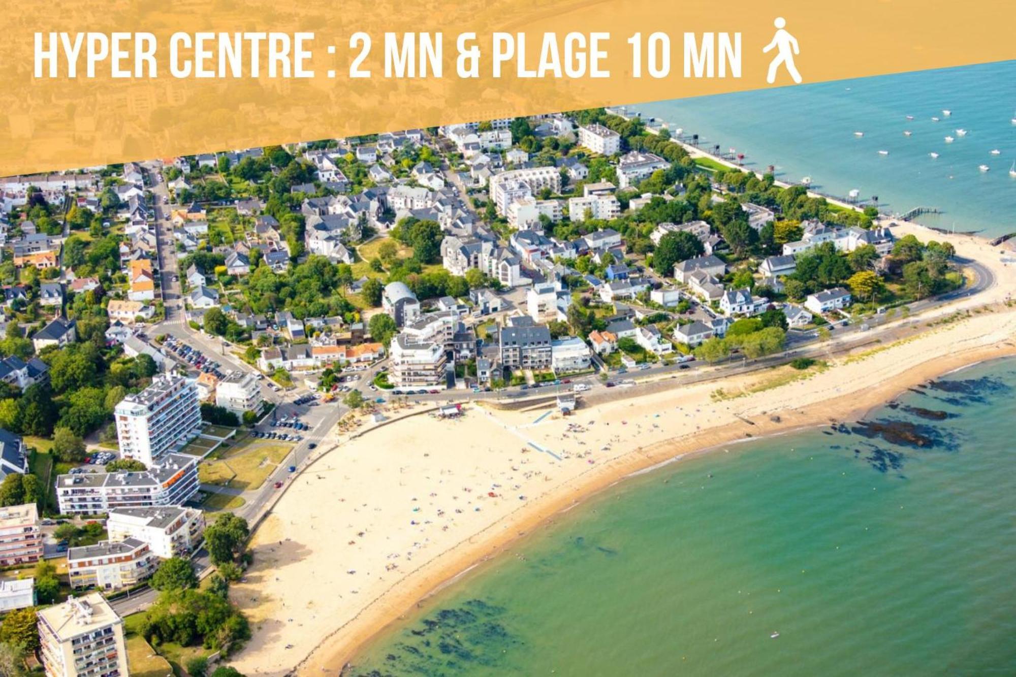 La Deferlante - Hyper Centre - Parking Prive - 300 M Plage Saint-Nazaire  Luaran gambar